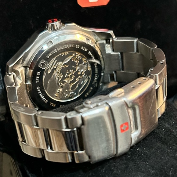 Swiss Military (Hanowa) men’s divers watch. Stainless steel Vintage - Picture 3 of 8